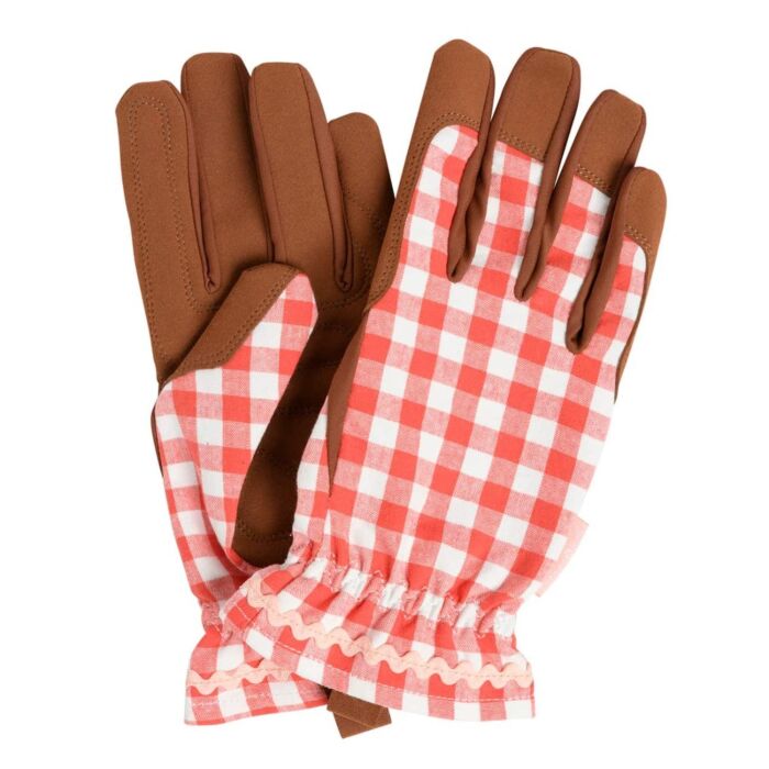 Burgon & Ball Collector Gloves – Red Check
